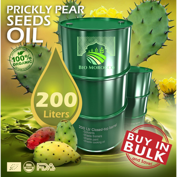 ORGANIC PRICKLY PEAR OIL (200 Liters)
