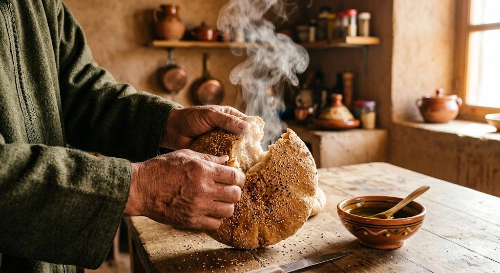 Moroccan Whole Wheat Bread