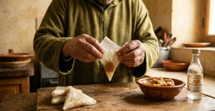 Organic Moroccan Almond Briouats