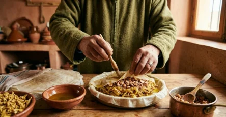 Organic Moroccan Chicken Pastilla