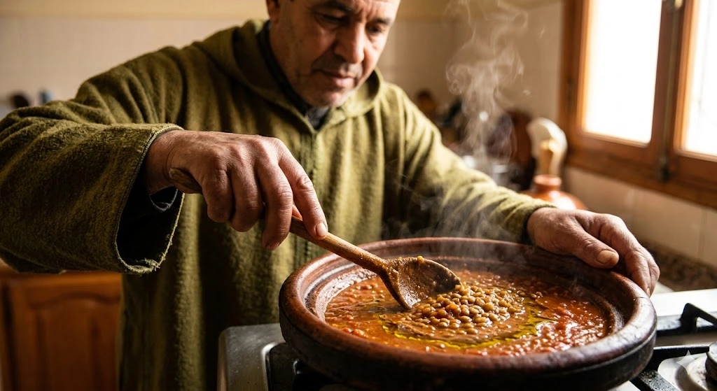 Organic Moroccan Lentil Stew