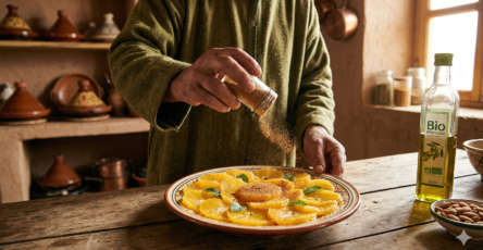 Organic Moroccan Orange Salad